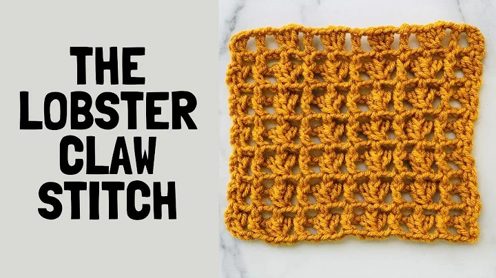 Learn the Lobster Claw Stitch: Crochet Tutorial