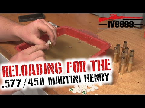 Reloading for the .577/450 Martini-Henry