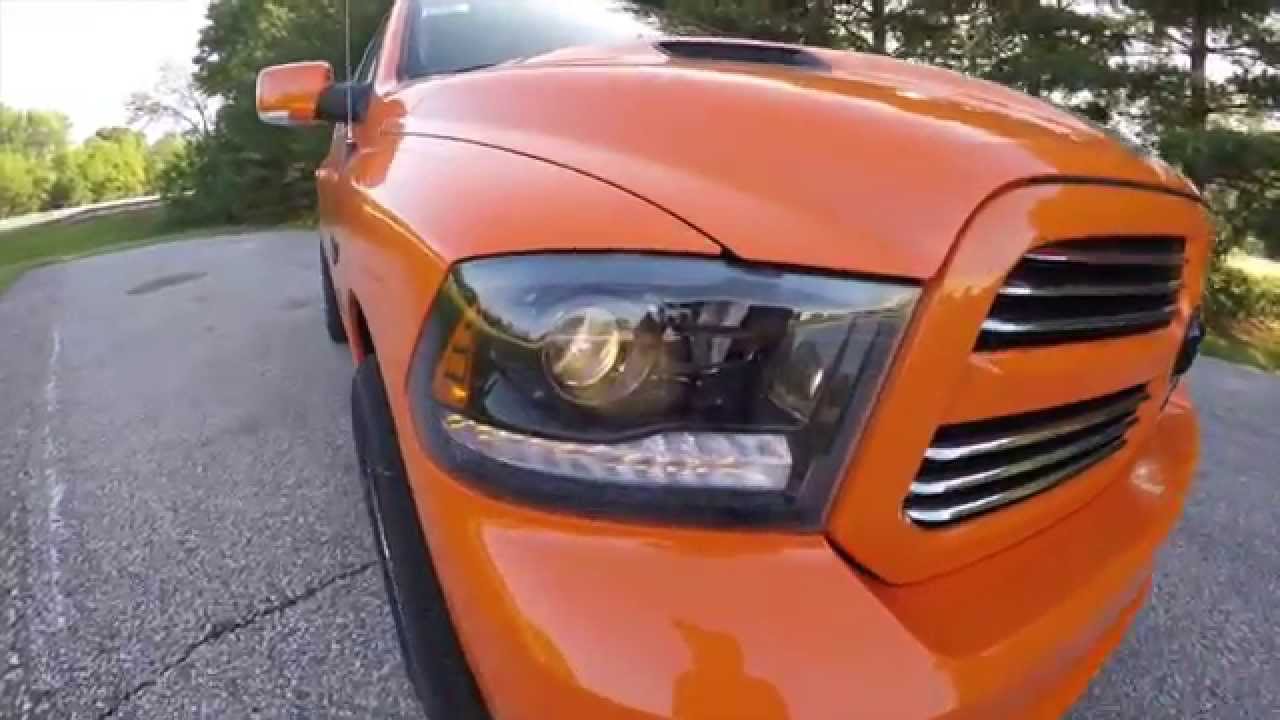 2015 Ram 1500 Crew Cab Sport Ignition Orange Edition 4x4 17962