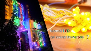 How To Decorate House With Normal LED