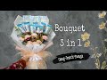 DIY Buket Uang, Snack &amp; Bunga (Bouquet 3in1)