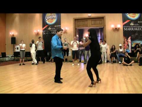 Eddie Torres & Griselle Ponce Social Dancing 2010