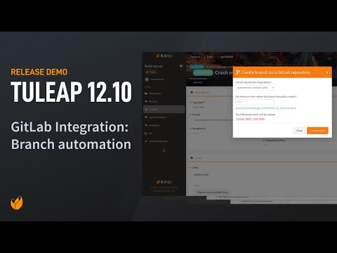 GitLab branch automation with Tuleap - Tuleap 12.10 release