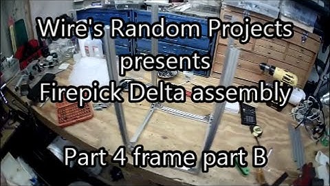 [WRP] Firepick Delta part 4 frame part B
