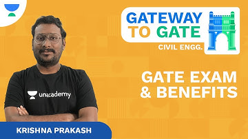 What is GATE Exam and its Benefits | GATEway to GATE | CE | NVLK Prakash (KP Sir)