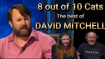 Het beste van David Mitchell op 8 Out of 10 Cats Does Countdown!