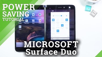 How to Turn On Power Saving Mode on MICROSOFT Surface Duo - Enable Battery Saver