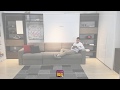 Aria Sofa 160 Big - Letto a scomparsa con divano a movimento automatico