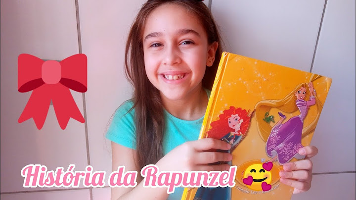 Contei a história da Rapunzel