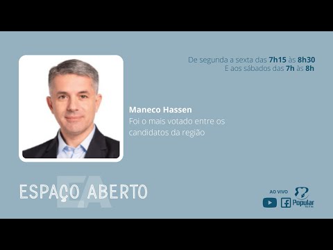 Maneco Hassen foi o mais votado entre os candidatos da região