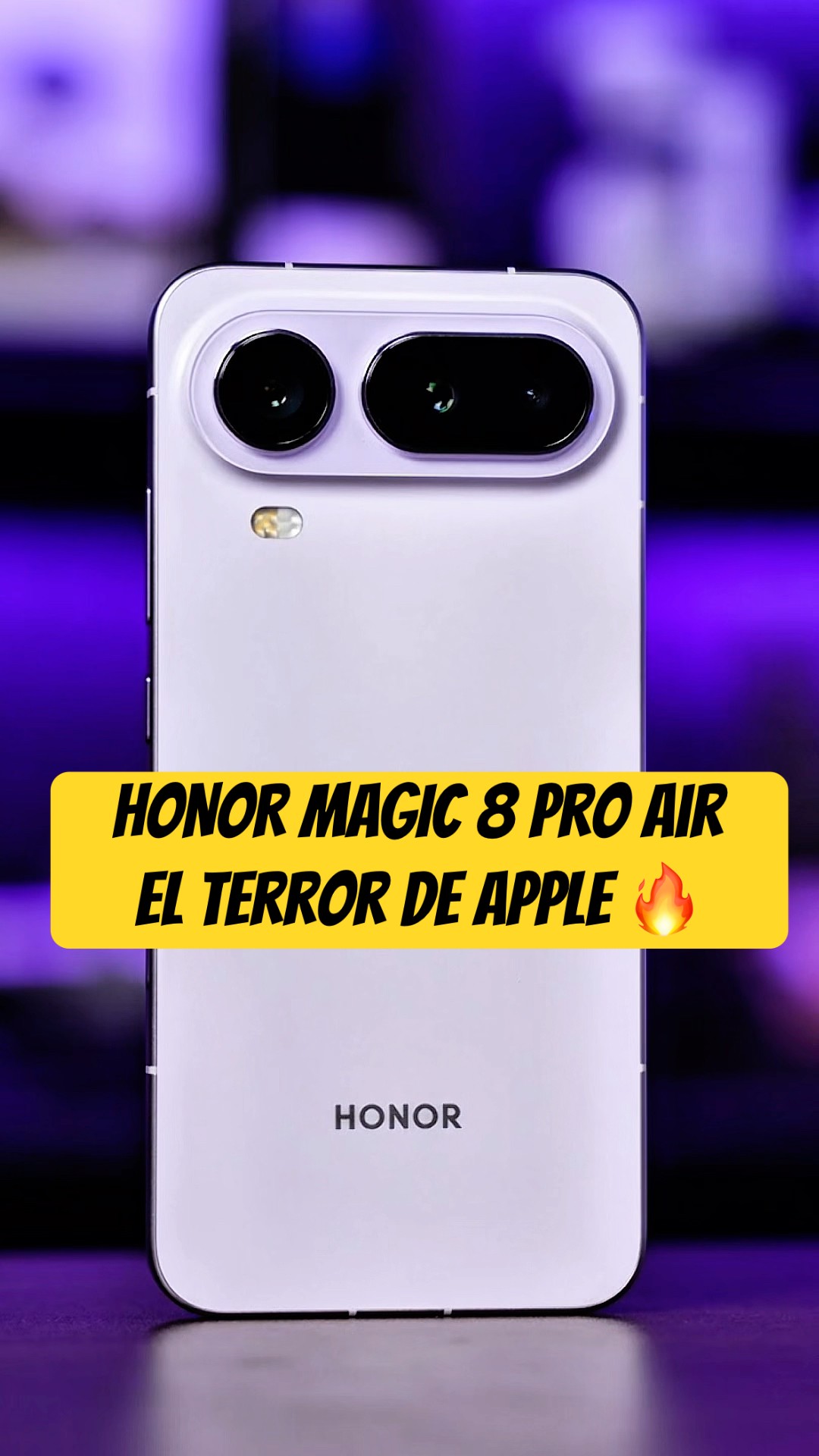 This is the HONOR Magic 8 Pro AIR, the slim phone with a DImensity