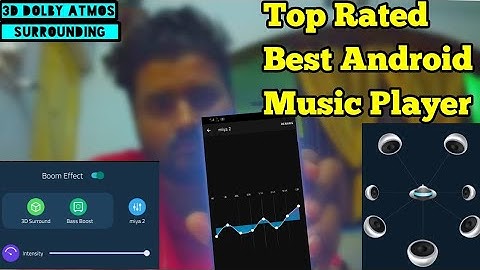 ANDROID MUSIC PLAYER | BASS🎧 BOOSTER  | EQ | 3D SURROUND | BOOM APP FULL BASS | DOLBY ATMOS SURROUND