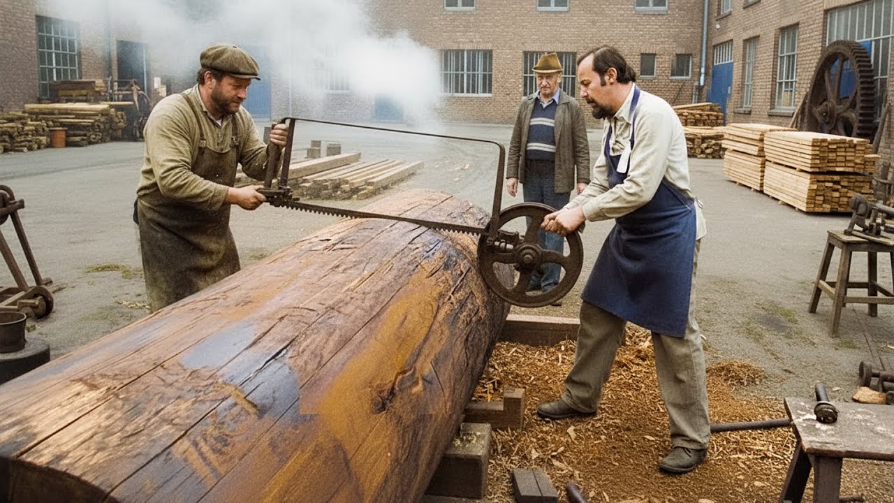 Before Electricity: Inside a Water-Powered Sawmill & 19th-Century Hammer Restoration (1984)