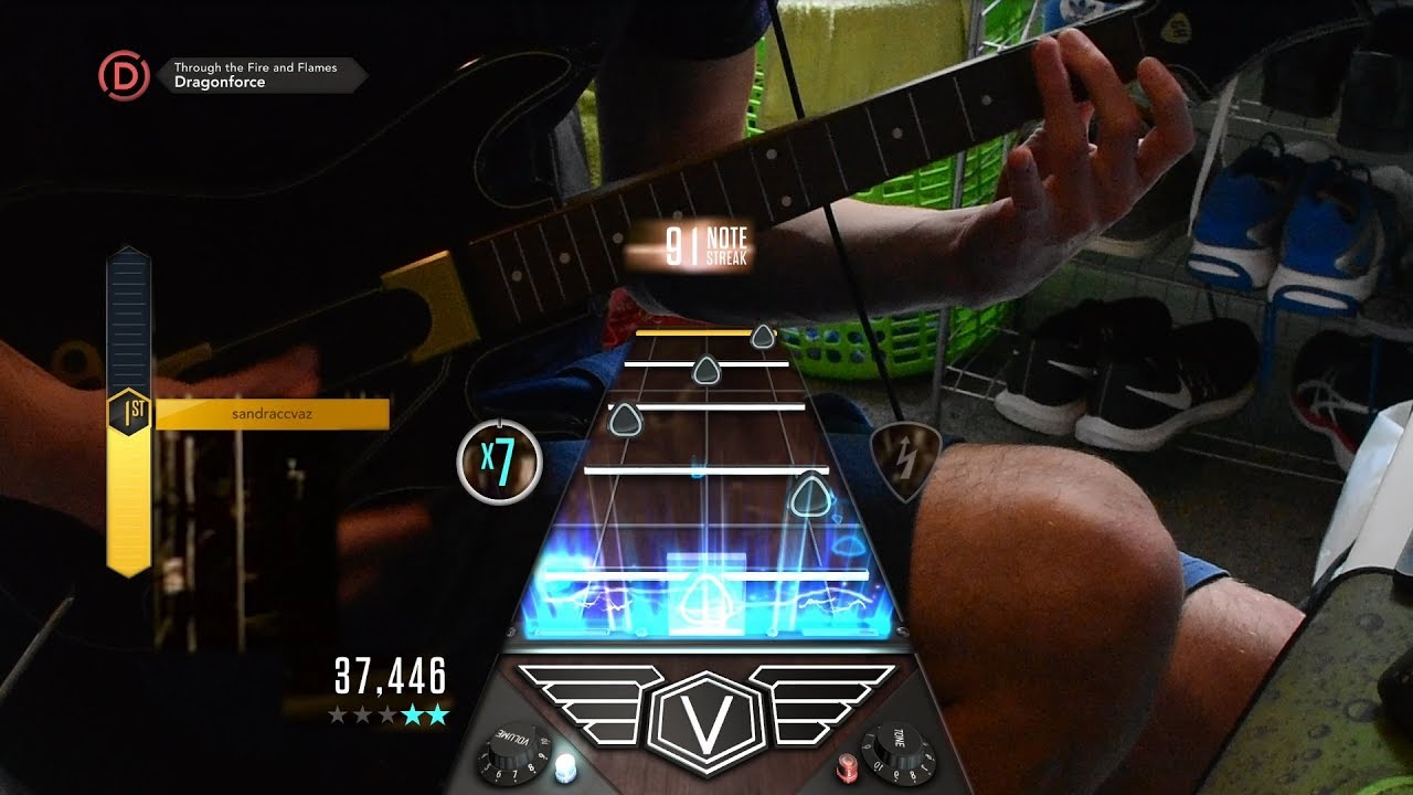 Guitar Hero 3 : Dragonforce - Through The Fire and Flames  (Easy/Normal/Hard/Expert) 