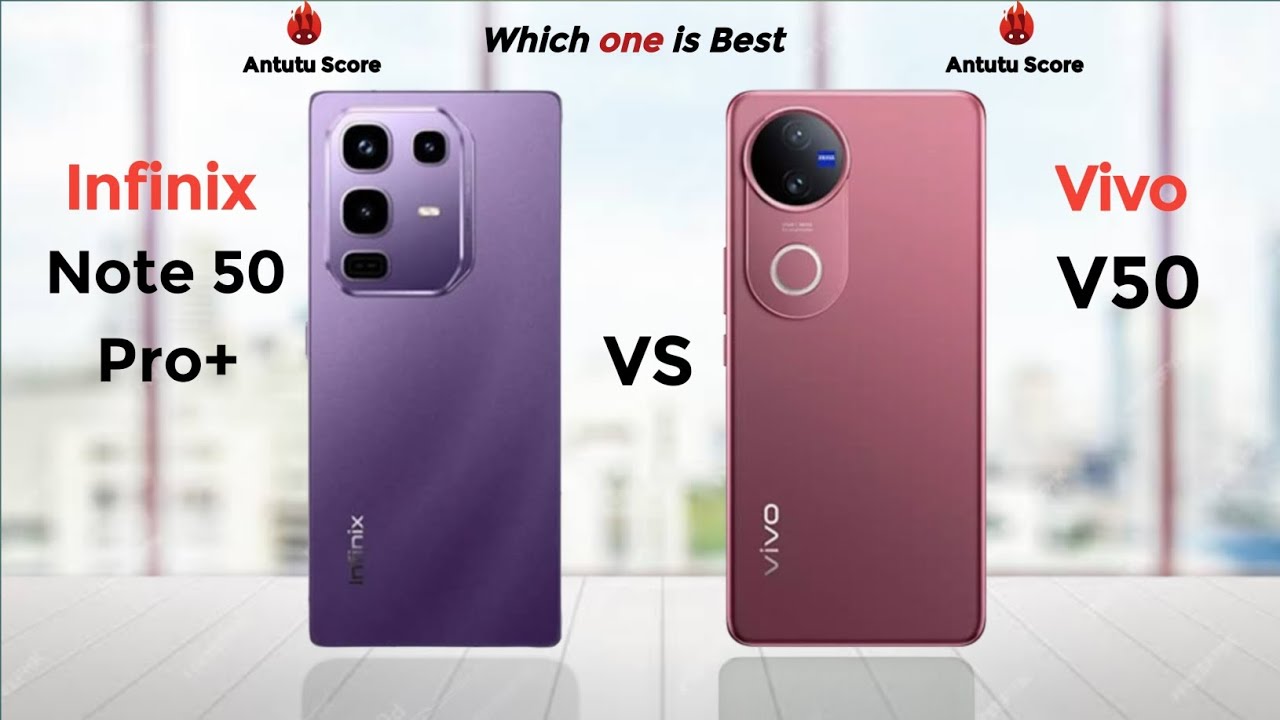 Infinix Note 50 Pro Plus vs Vivo V50 | Full Comparison ⚡️