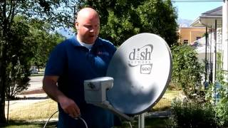 aligning the dish part 2 locating the satellite signal