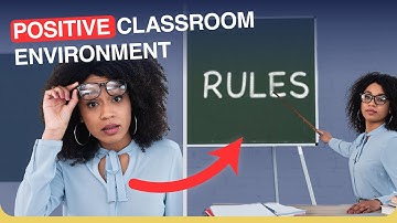 CREATE a Positive Classroom Environment with Simple Rules #teachers