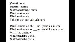 Kusimama soprano part
