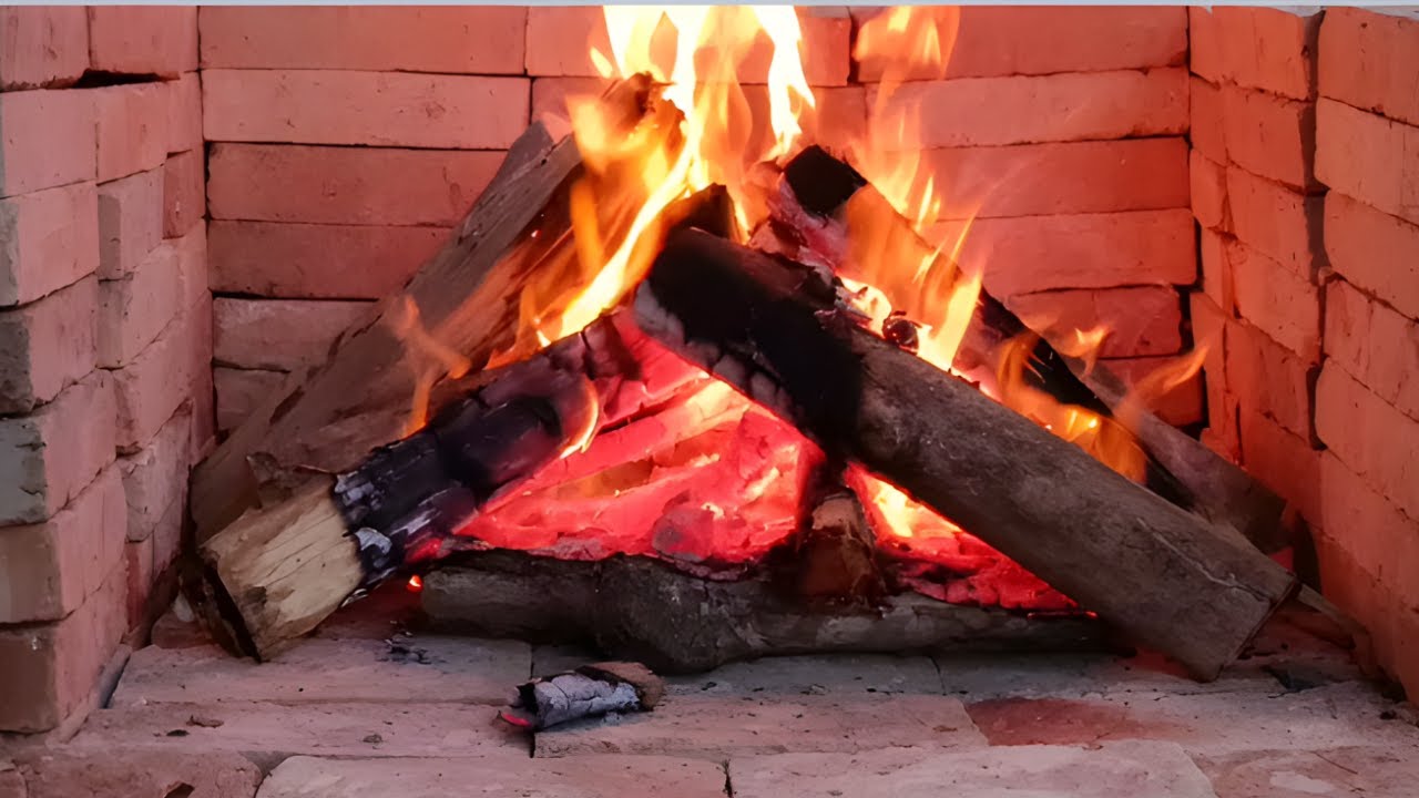 Night Campfire in the Woods | Relaxing Fireplace ASMR for Sleep