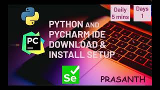 Day 1- Python PyCharm Download & Installation in Mac/Windows #python #pycharm #automationtesting