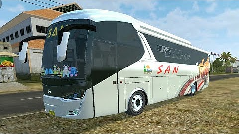 Hino SR2 Laksana Legacy Bus Mod For Bus Simulator Indonesia