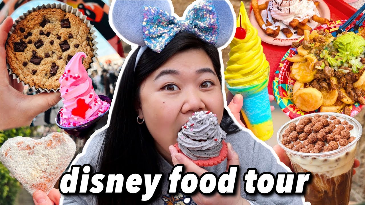 What to Eat at DISNEYLAND & CALIFORNIA ADVENTURE! Disney Food Tour & Tips 2022