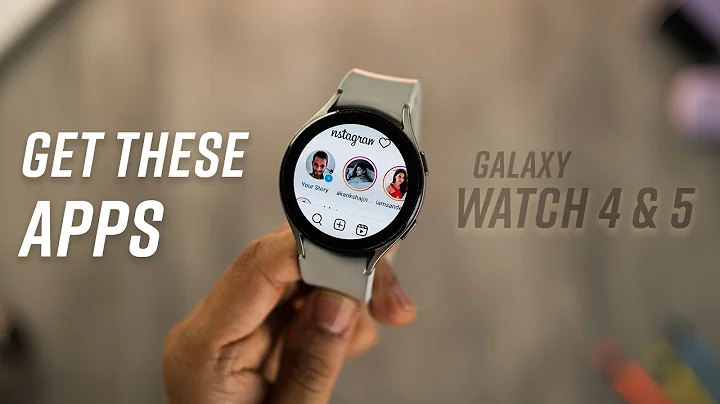 OMG! These Apps Work on Galaxy Watch 4 and Watch 5... - DayDayNews