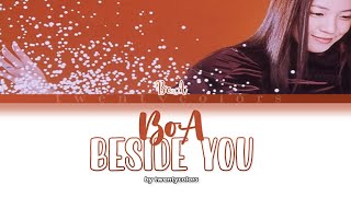 BoA (ボア) - Beside You -僕を呼ぶ声- (Color Coded Lyrics Kan/Rom/Eng)