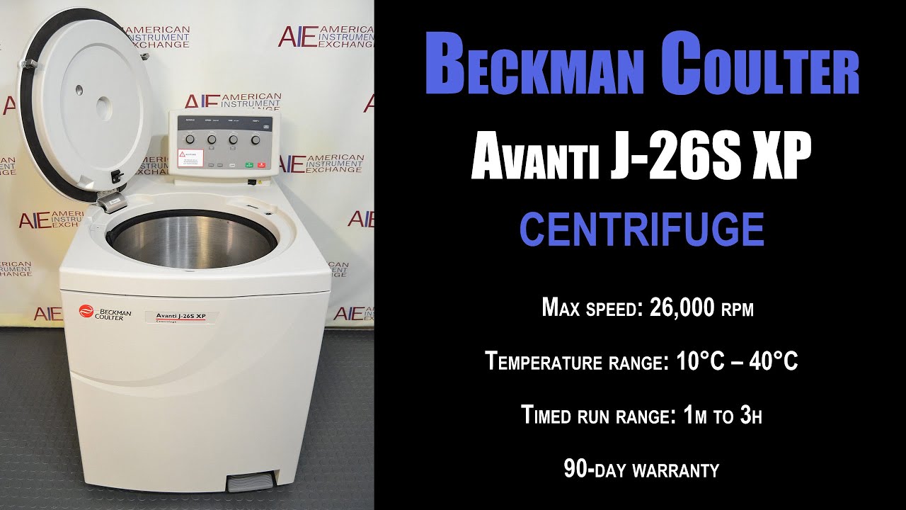 Beckman Avanti J-26S XP Centrifuge - 1273AA CENTRI