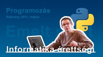 Programozás - Informatika érettségi 2011. május (magyar) - Rejtvény - Python