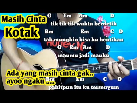 Chord Mudah (Masih Cinta - Kotak)By Darmawan Gitar ( Tutorial Gitar ) Untuk Pemula