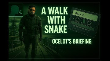 Een wandeling met slang – Shalashaska Origins (Briefing Pt. 2) MGS:V-banden