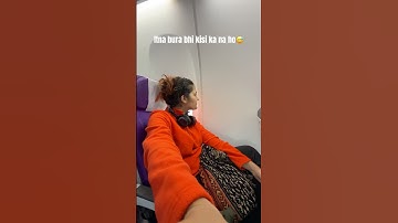 When Your Window Seat Doesn’t Have a Window 😅 | Akasa Air #airplane #funnyvideo #shorts