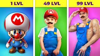 How to Become Super Mario Bros in Real Life! Princess Peach is Missing!