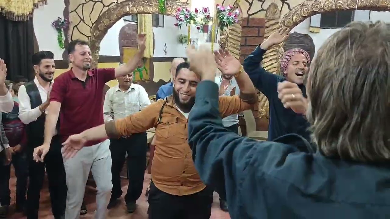 أفراح آل دلو الكرام حفل زفاف الغالي صلاح عبد اللطيف دلو  صالة المودة والأناقة حربنوش