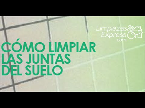 Meter Un Guante Con Un Cepillo De Plástico Para Limpiar Las Juntas Entre  Las Baldosas. Metrajes - Vídeo de limpio, humano: 214580550