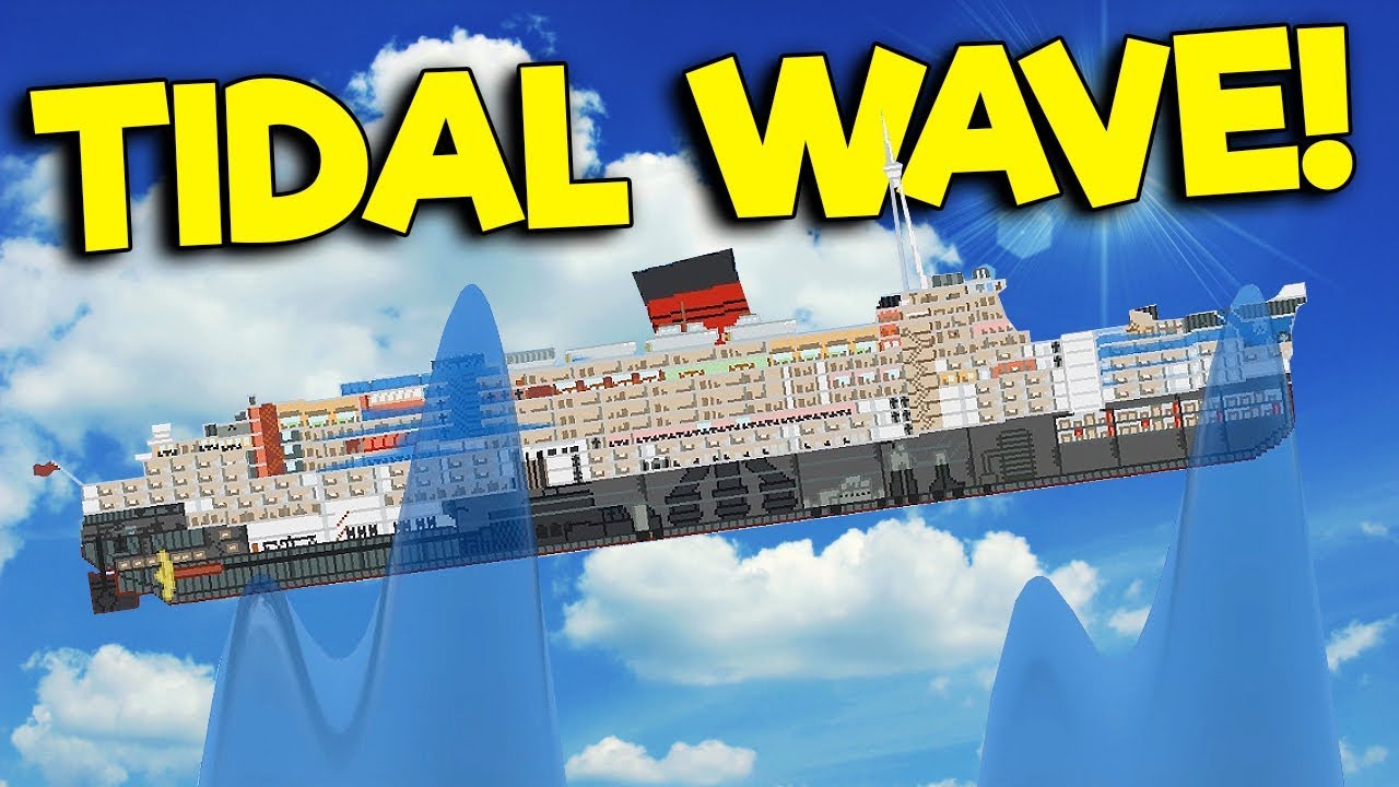 Apocalypse Tidal Wave Destroys Ship Sinking Simulator 2 Gameplay