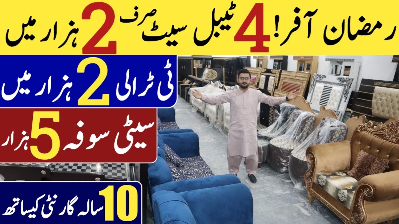 Home furniture Ramzan sale Sofa set in Cheap Price Furniture sale