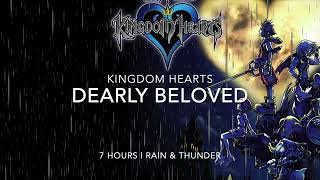 Kingdom Hearts | Dearly Beloved | Rain & Thunder | 7 Hours screenshot 5