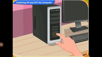 Class I Computer Know How To Switch On And Off Computer