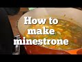 HOW TO MAKE MINESTRONE (soup) | Sean & Mimi