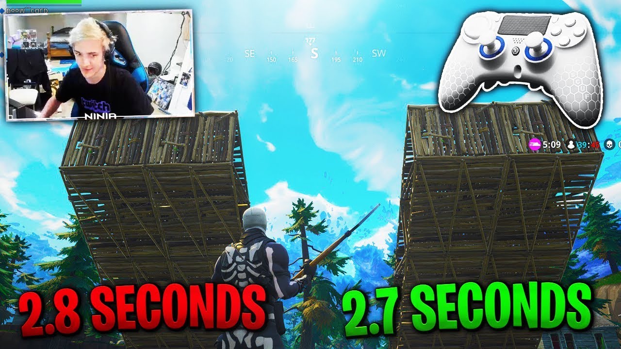 build like ninja on console best fortnite console settings ps4 xbox building fast tips season 4 - how to build fast fortnite xbox