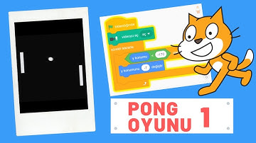 Scratch Ping Pong Oyunu Nasıl Yapılır? - Çoçuklar için Kodlama
