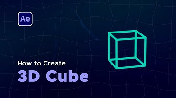 Create 3D Cube In Adobe After Effects | How To Animate 3D Cube | Learn Under 2 Mins | Quick Tutorial