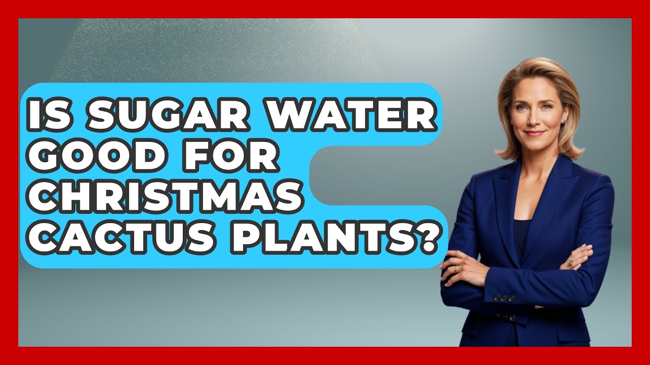 Is Sugar Water Good For Christmas Cactus Plants? - The Plant Enthusiast