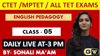 English  pedagogy live class 06 || CTET MPTET 2020