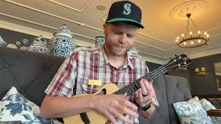 While My Guitar Gently Weeps - Jake Shimabukuro Ukulele Cover by Matt Dahlberg