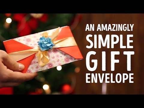 Simple Gift Envelopes That You Can Make In Minutes L 5-MINUTE CRAFTS