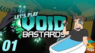 COMIC BOOK COMBAT! | Let’s Play Void Bastards - Gameplay: Part 01