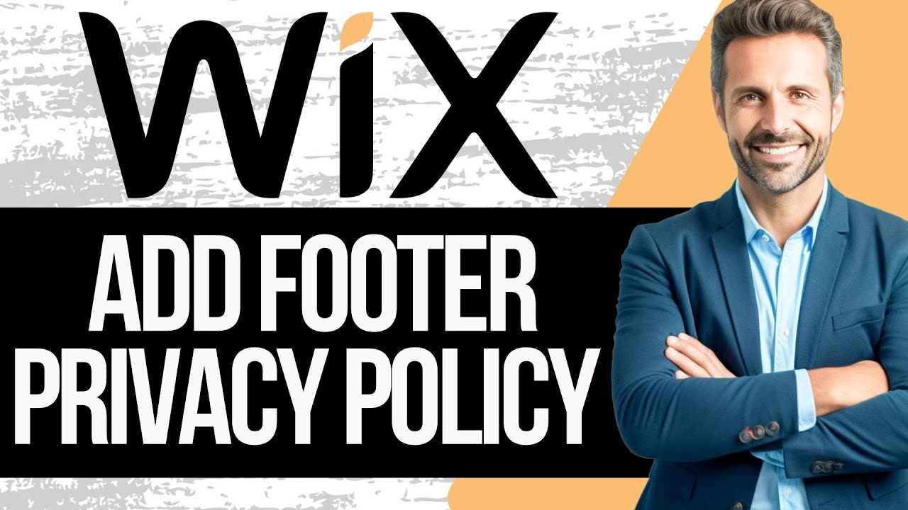 How to Add Footer Privacy Policy in Wix